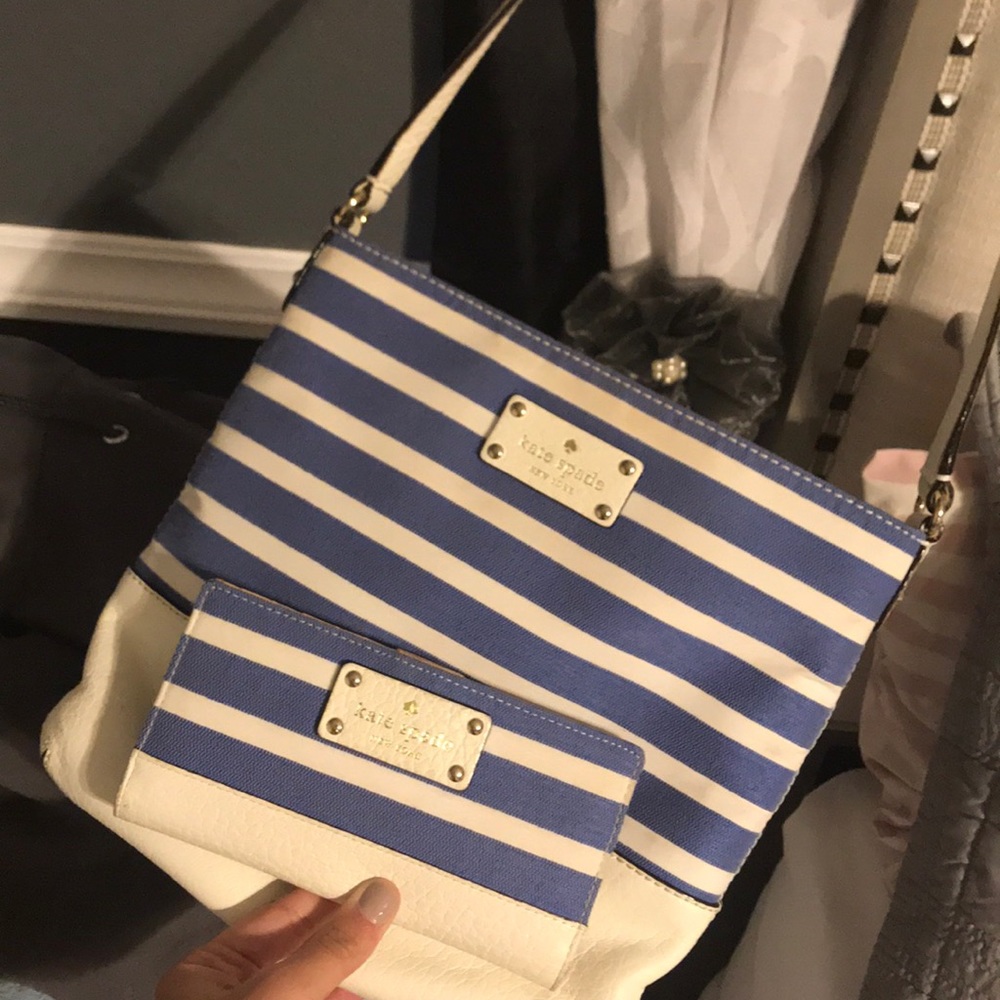 Kate Spade Crossbody + matching wallet